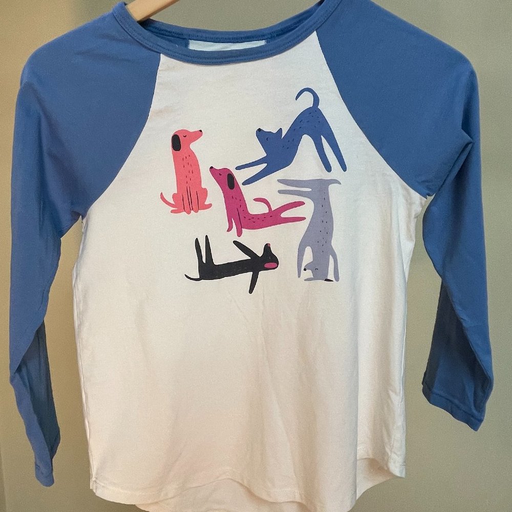 Tea Collection, Ragland Yoga Graphic T-Shirt, Girls 12